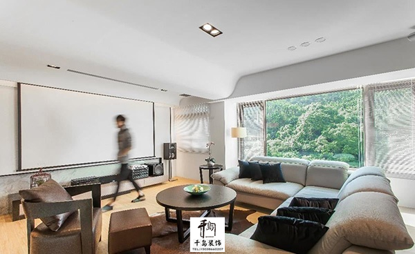 造型妝點，化解梁柱壓迫